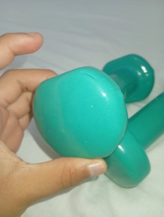 Pesa / Mancuerna 1 kg - Color Verde Agradable