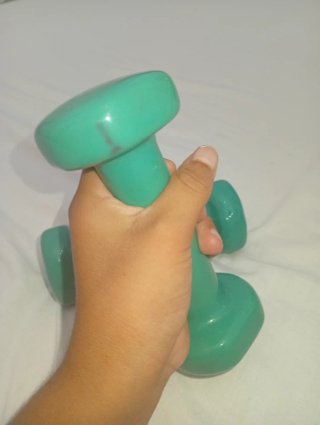 Pesa / Mancuerna 1 kg - Color Verde Agradable