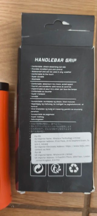 Empuñaduras Bici Naranja BUCLOS