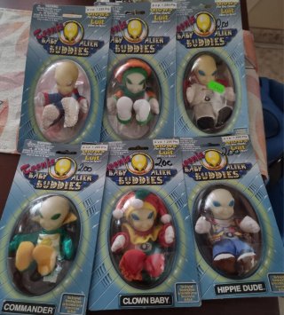 Teenie Baby Alien Buddies Colección