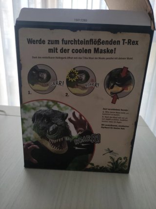 Máscara de Dinosaurio