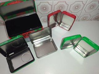 Lote 5 Cajas Metálicas Vintage Americanas LS