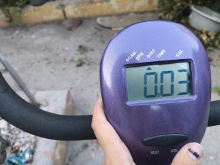 Bicicleta Estática Plegable