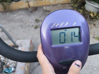 Bicicleta Estática Plegable