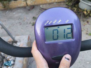 Bicicleta Estática Plegable