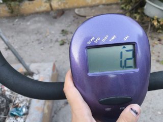 Bicicleta Estática Plegable
