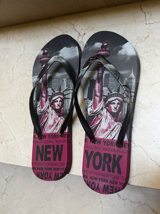 Chanclas Nueva York Estatua Libertad
