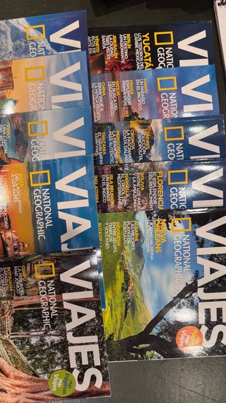 Lote de 20 revistas de viajes NATIONAL GEOGRAFIC