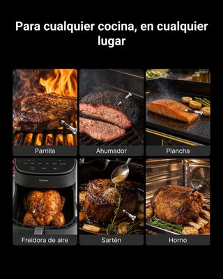 Termómetro para carne inalámbrico ThermoMaven X2