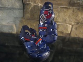 Sandalias Spiderman para niño