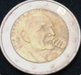 Moneda 2€ F. Mitterrand 2016