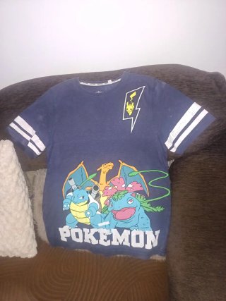 Camiseta Pokémon Talla 12 Años