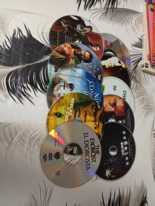 Lote 10 Películas DVD Suspense/Terror/Thriller