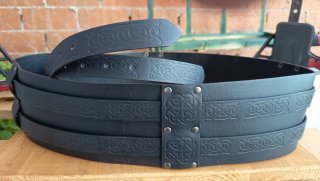 Cinturón doble estilo vikingo