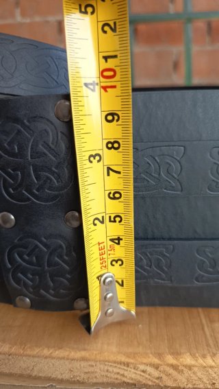 Cinturón doble estilo vikingo
