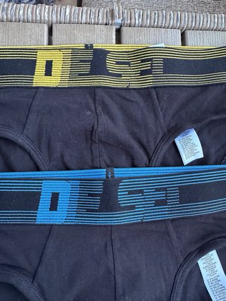 Pack 3 Calzoncillos Diesel Negro Multicolor