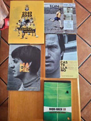 Libros históricos UD Las Palmas