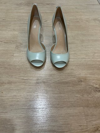 Zapatos de tacón Michael Kors color verde azulado