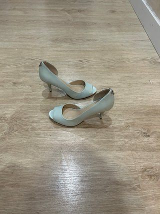 Zapatos de tacón Michael Kors color verde azulado