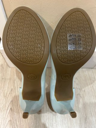 Zapatos de tacón Michael Kors color verde azulado