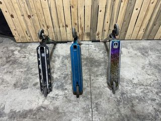 LOTE 3 PATINETES FREESTYLE USADOS