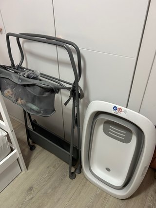 Bañera para bebe plegable twistshake