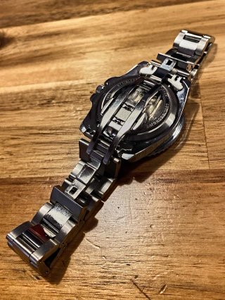 Reloj Automático Buceo Acero Negro