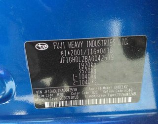 400336 17x7jj55 llanta subaru impreza g12