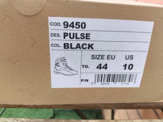 Botas Moto TCX Pulse Negras