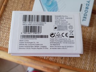 Huawei P30 Pro Dual SIM Model VOG-L29 con scatola