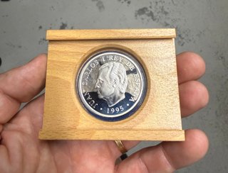 Moneda 2000 Pesetas Plata 1995 ONU