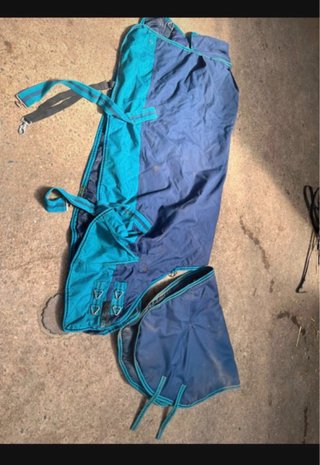 Manta impermeable caballo/poni