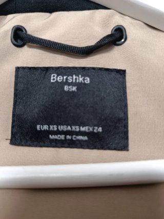 Cazadora Bershka Beige Talla XS