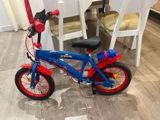 Bicicleta infantil Spiderman