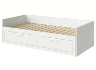 Cama nido blanca Ikea con colchón