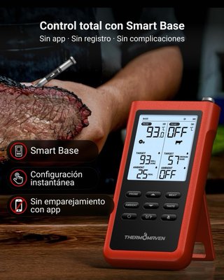 Termómetro para carne inalámbrico ThermoMaven X2