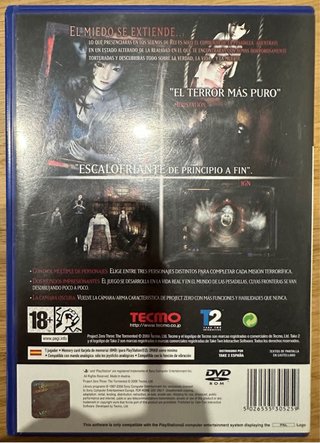 PROJECT ZERO 3: THE TORMENTED (PS2) PAL ESPAÑA
