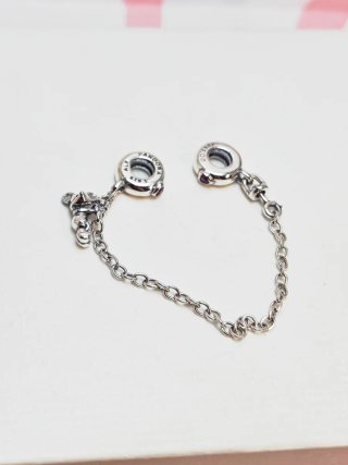 Cadena Pandora Disney Mickey Plata