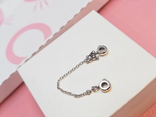 Cadena Pandora Disney Mickey Plata
