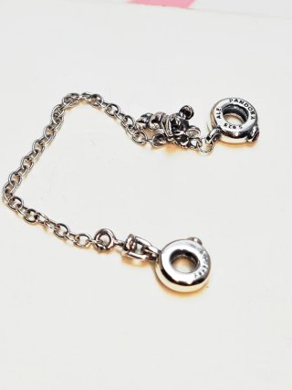 Cadena Pandora Disney Mickey Plata