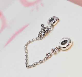 Cadena Pandora Disney Mickey Plata