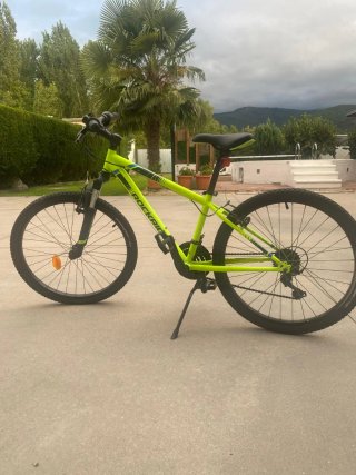 Bicicleta Rockrider 24 Neón