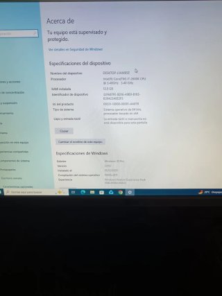Ordenador de sobremesa