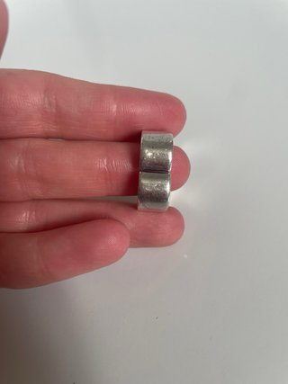 Anillo Tous Oso Grande Plata 925 bolsita original