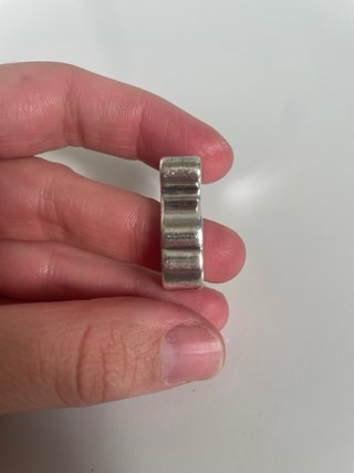 Anillo Tous Oso Grande Plata 925 bolsita original