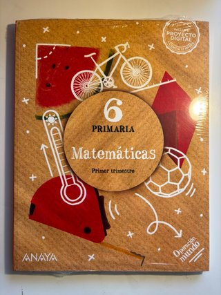 Matemáticas 6o de Primaria