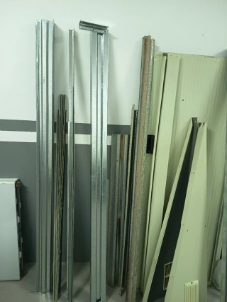Casetas metálica.