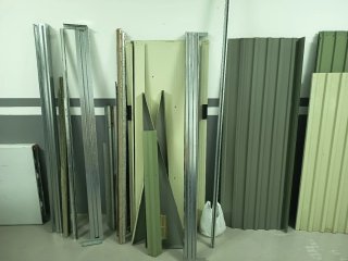Casetas metálica.