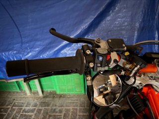 Doble pinza freno trasera supermotard Stunt