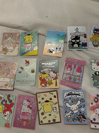 Lote 21 Cartas Hello Kitty and Friends
